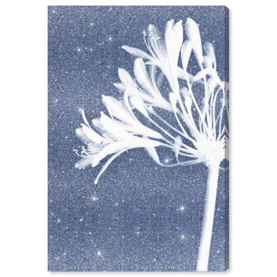 Cyan Bloom Print by Oliver Gal