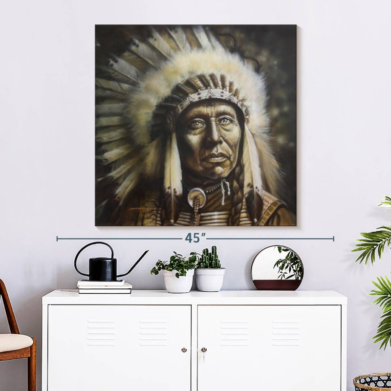 Leisha Chief, 33" H x 33" W