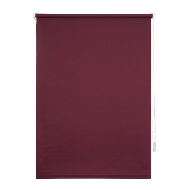 Just Room Darkening Roll-Up Blind, 160cm L x 60cm W, Purple