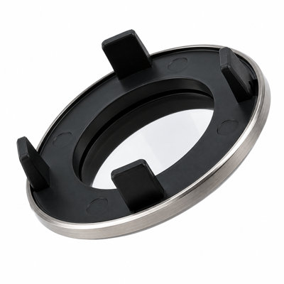 Cache-trou/bouchon de robinet de style transitionnel Dakota, cache-trou d'évier en acier inoxydable 304, accessoire de sous-plan GSR-20-TM-SSCOVER.