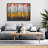Abstract Landscape Print On Canvas