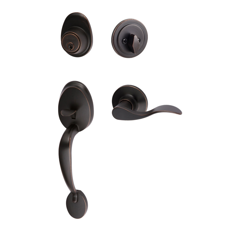 Ensemble de poignée Alta, Bronze vintage, Oui, Levier Snowbird