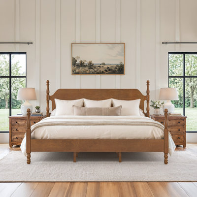 Lit en bois massif Theodore