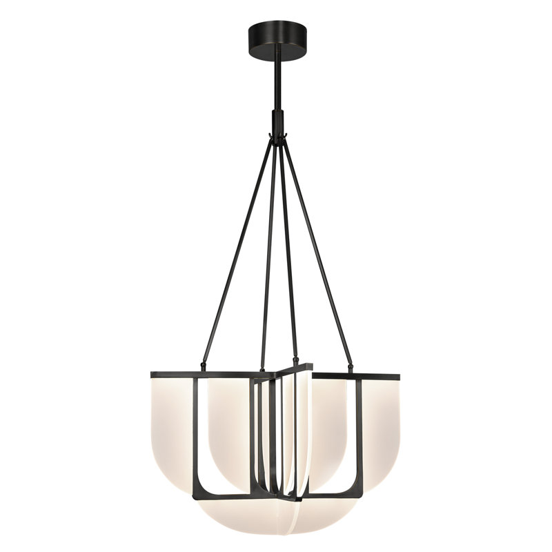 Anders 9 - Light LED Chandelier, Urban Bronze