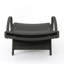Fauteuil en osier avec accoudoirs Salem