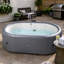 Garden Sanctuary Polyvinyl Chloride (PVC) Round Standard (Hardwired) Hot Tub