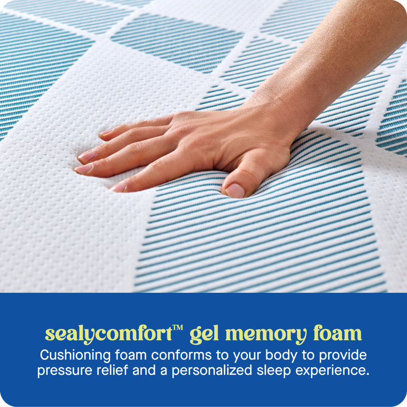 Sealy Dreamlife 14” Plush Hybrid Mattress-in-a-Box, King
