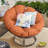 Upholstered Papasan Chair-1234752694