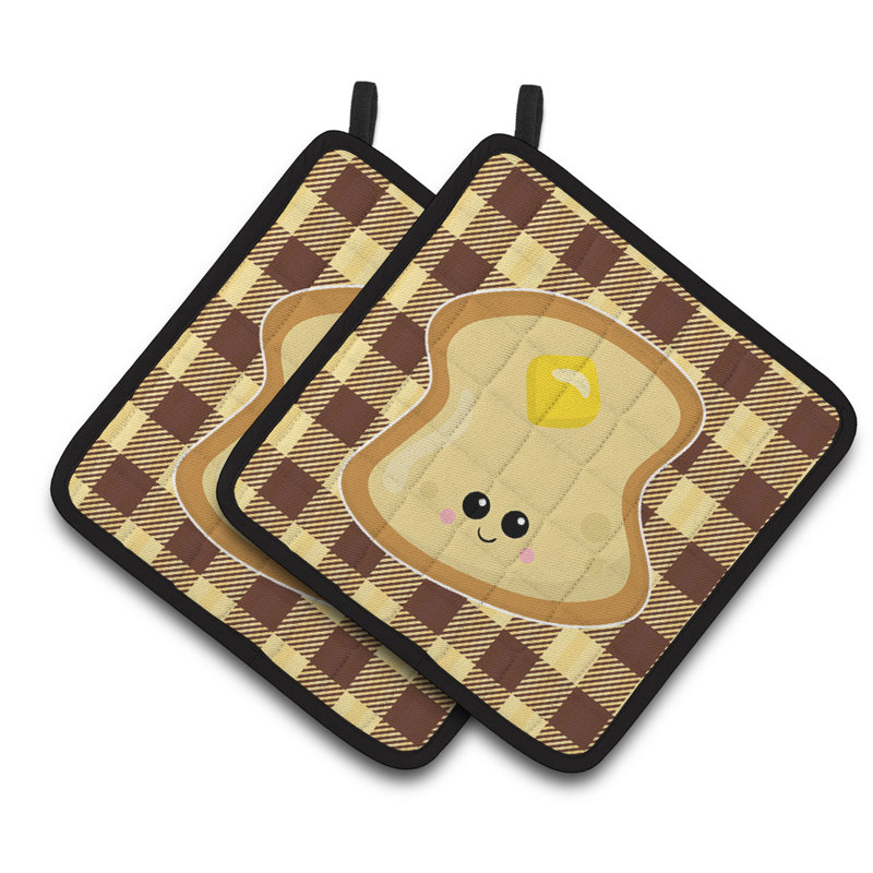 Caroline's Treasures Striped Polyester Potholder