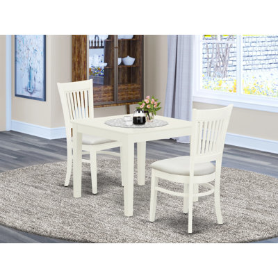 Alyxa Acacia Solid Wood Dining Set by Red Barrel Studio