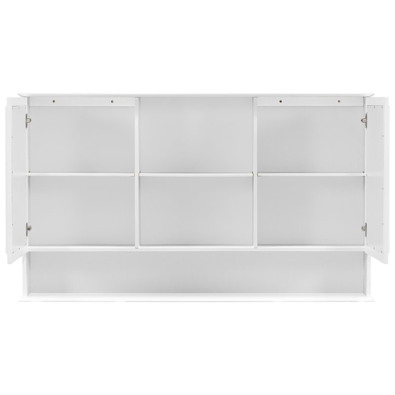 Armoire de toilette murale à miroir, White