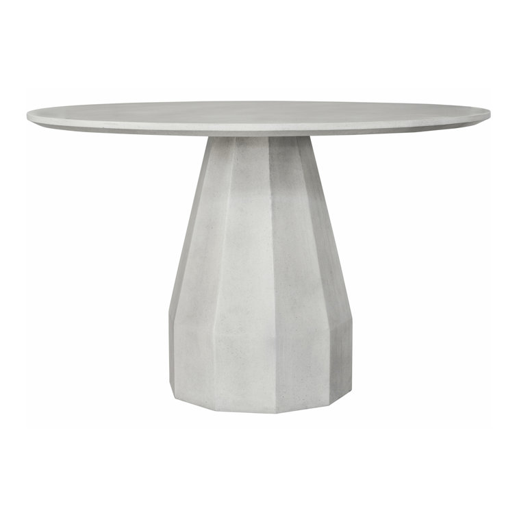 Winnifred 47'' Concrete Outdoor Dining Table