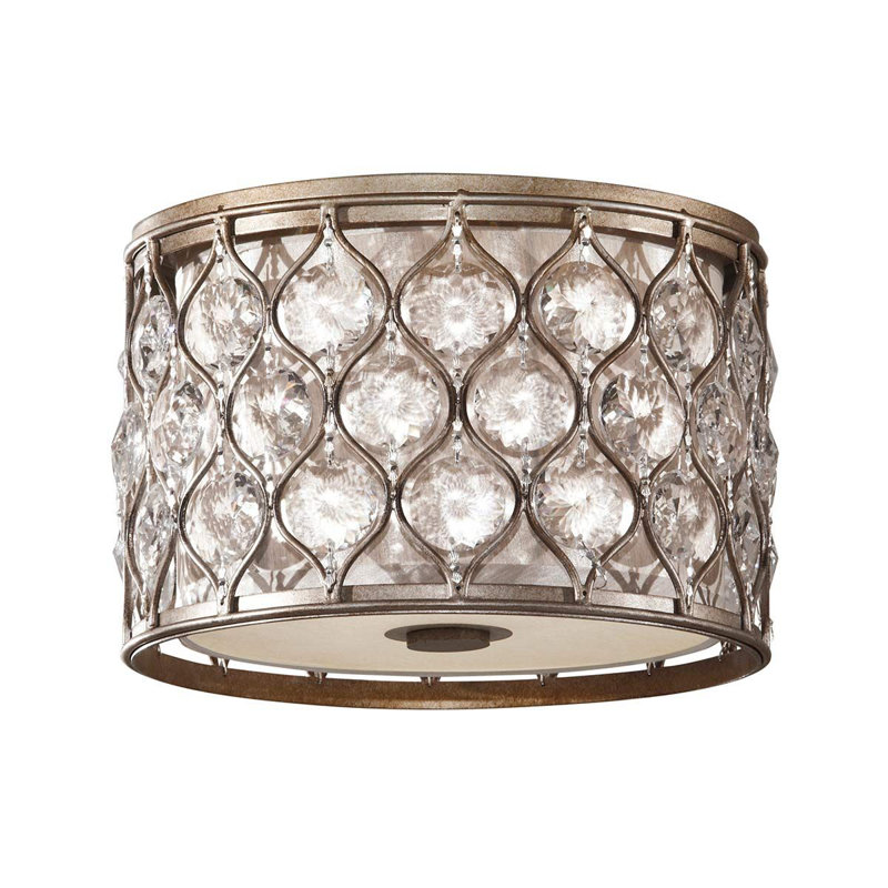 Alissa Fabric Flush Mount