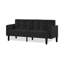 Velvet Futon Couch Convertible-258822849