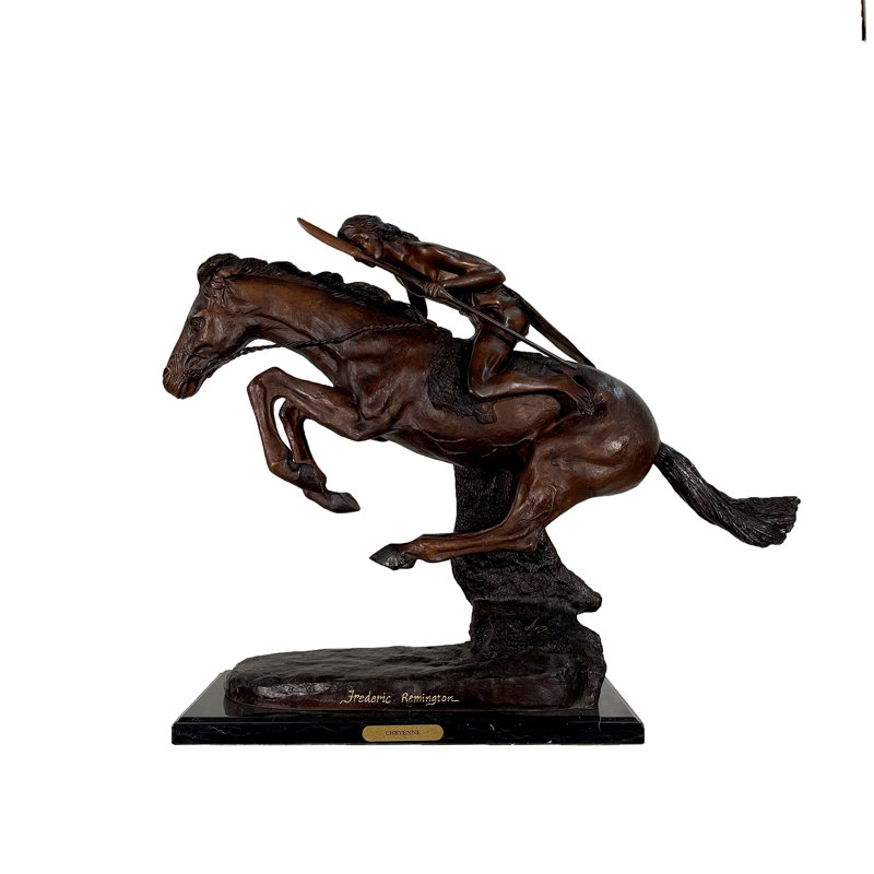Horse Bronze Garden Statue