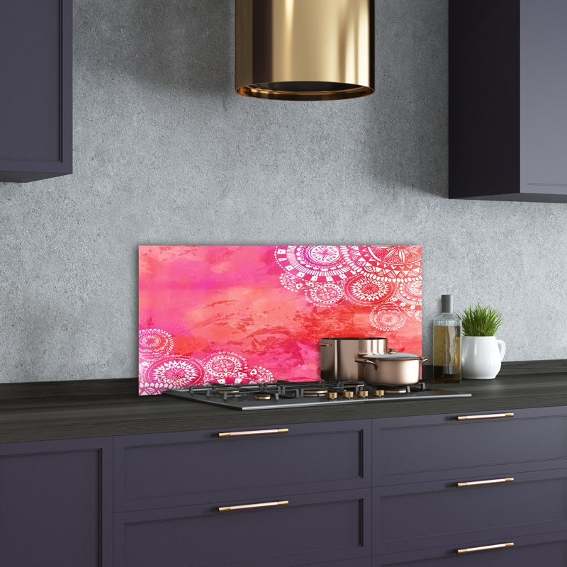 Bellasophia 50cm W x 100cm L Glass Peel and Stick Panel