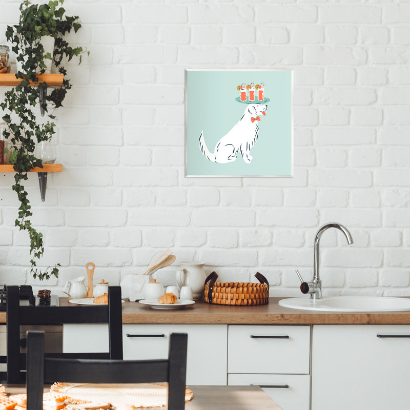 Desserte pour chien "Drink Tray Dog", par Krissy Mast
