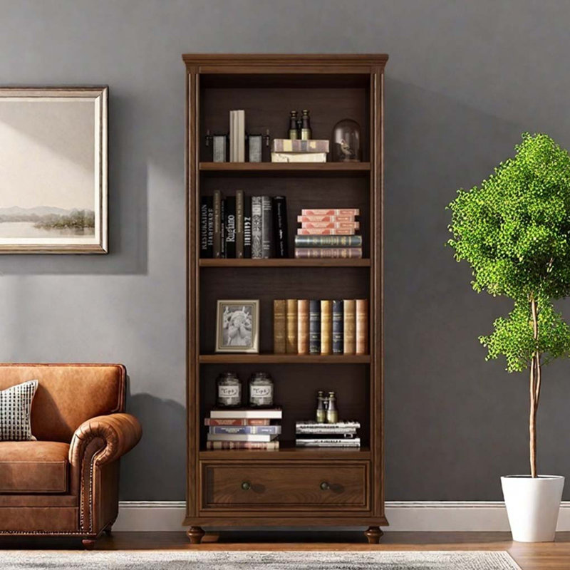 Simple atmospheric style standard bookcase
