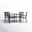 Alyah 4 - Person Patio Dining Set with Square Table