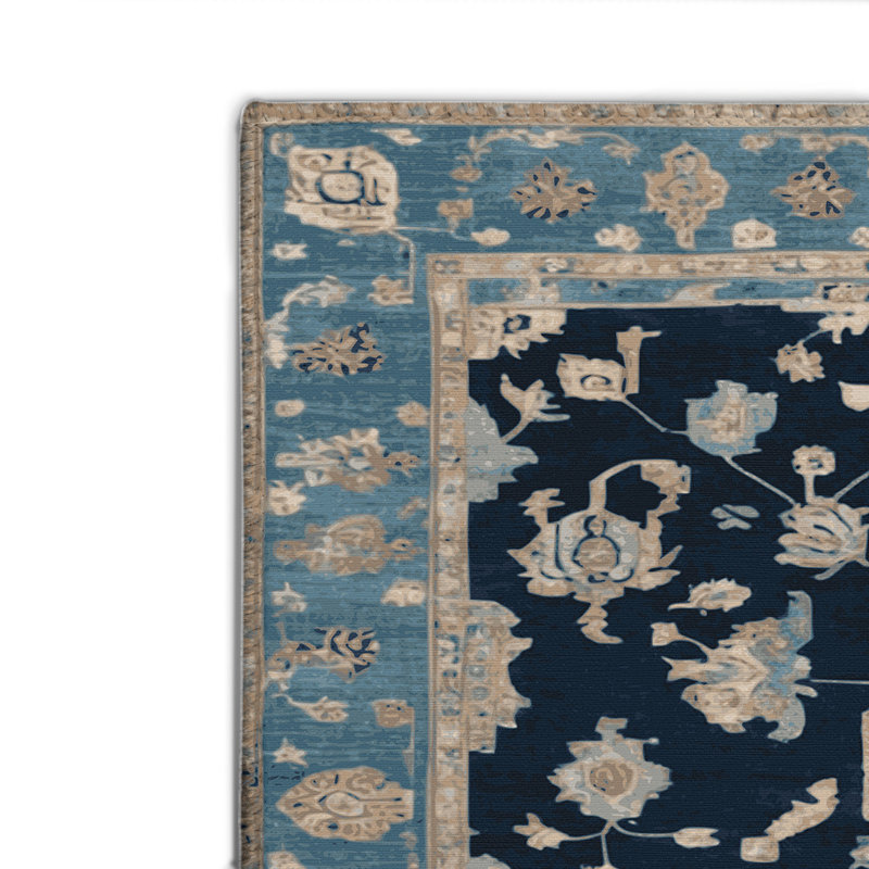 Overdyed Gray Indoor and Outdoor Area Rug, Rectangle 2' x 3'