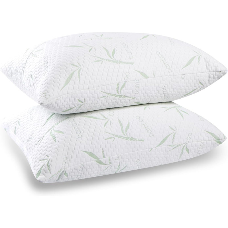 Coussin en bambou Frim, 20 po x 26 po