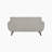 Laveeda 70" Mid-century Modern Textured Microfiber Upholstery Loveseat with Classic Tufted Back, Reversible Seat Cushion-1076342357