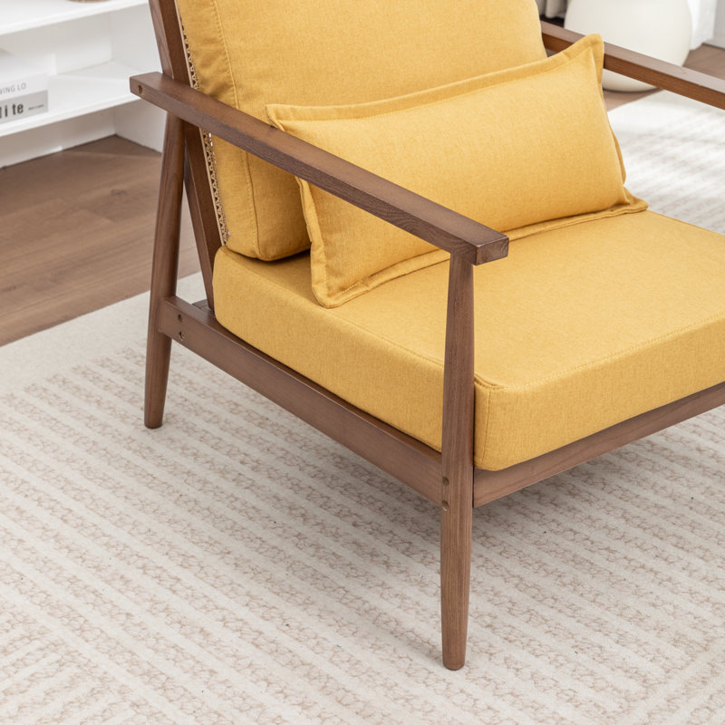 Fauteuil Rayn, Jaune