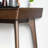 Walnut Rectangular Solid Wood Writing desk with drawers desk-1098519647