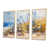 Toile naturelle avec cadre flottant