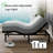 Electric Adjustable Bed  With Massage & Wireless Remote – 12" Memory Foam Mattress Included-141472690