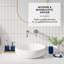 Clara Clark 20 Piece Complete Bathroom Accessory Set with Shower Curtain, Liner, and Hooks-62184753