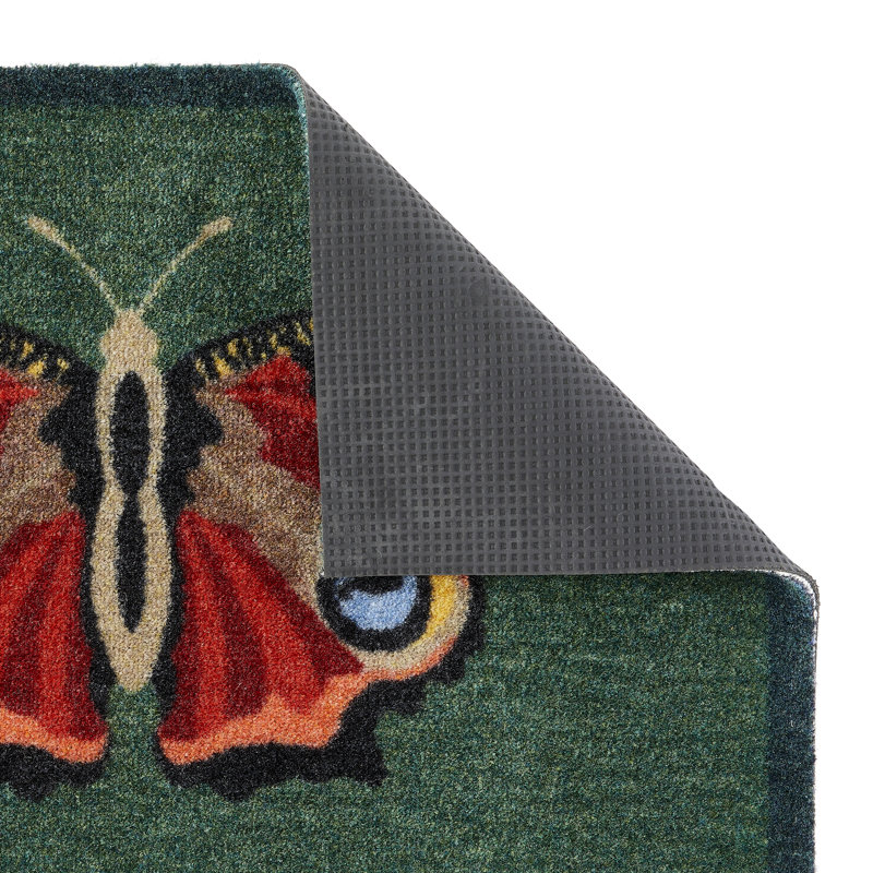 Nylon My Butterfly Kitchen Mat