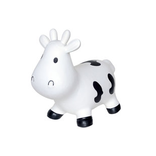 Vache gonflable avec trémies