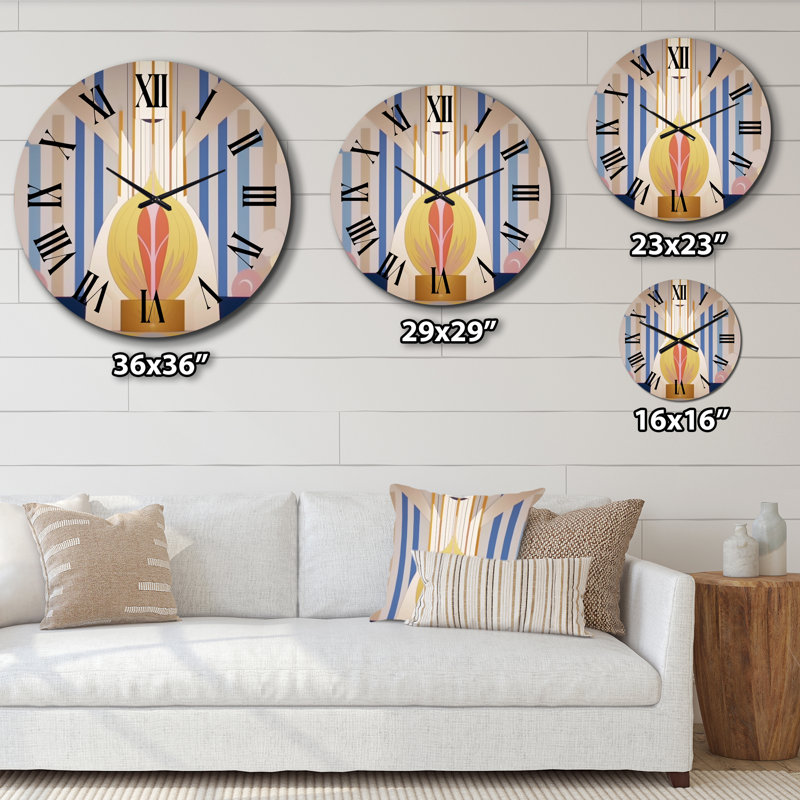 Horloge murale Minimalisme, Moyenne