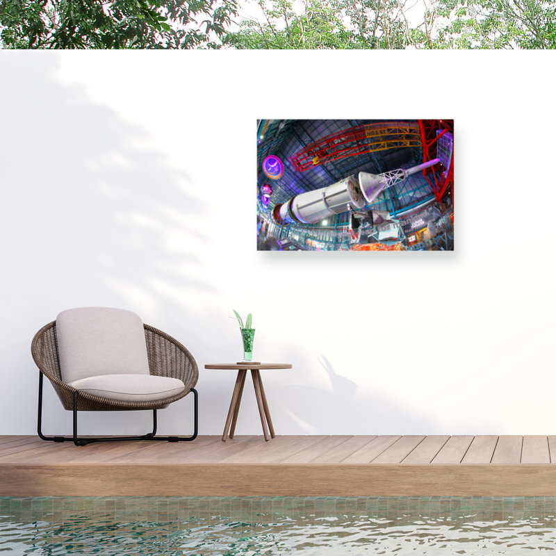 «Bachelor Saturn Five Kennedy Space Center», reproduction sur toile, H 12 po x l 19 po