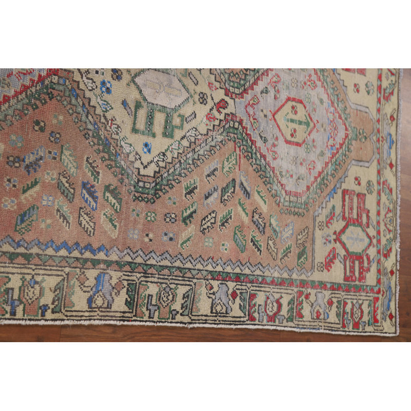 Geometric Traditional  Area Rug 4x6