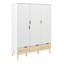 Litzy 3 Door Manufactured Wood Wardrobe