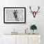 Giraffe Through the Bubbles - Picture Frame Graphic Art Print-55608449-55608448