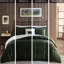 Édredon grand avec + 1 édredon, 2 taies décoratives assorties et coussin décoratif, double / grand