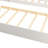 Wood Daybed with Trundle and Fence Guardrails-317973228-317973229