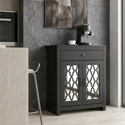 Blaire 35.4'' W 2 Door Accent Cabinet with Adjustable Shelves