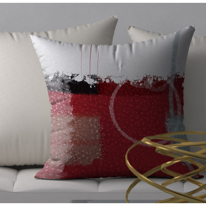 Housse de coussin décorative carrée enrichissante beats, 24 po x 24 po