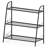 Metal Plant Stand 3-Tier Potted Holder Ladder-Shapped Storage Rack Shelf Shoe Rack for Outdoor Indoor Use