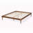 Lyra King Size, Bed Frame in Ash Walnut Finish, 13.41'' H X 80.83'' W X 86.33'' L-1413870049