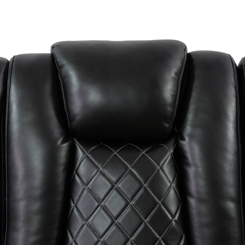 Carri Faux Leather Recliner