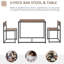 Helotes 2 - Person Dining Set-123808880-123808883