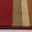 Tamia Power Loom Red/Brown/Ivory Modern Geometric Rug-16787090