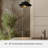 Hunter Hiro 1 Light Large Pendant Ceiling Light Fixture-114532209-114532210