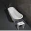 68.25'' x 29.4'' Freestanding Soaking Resin Bathtub