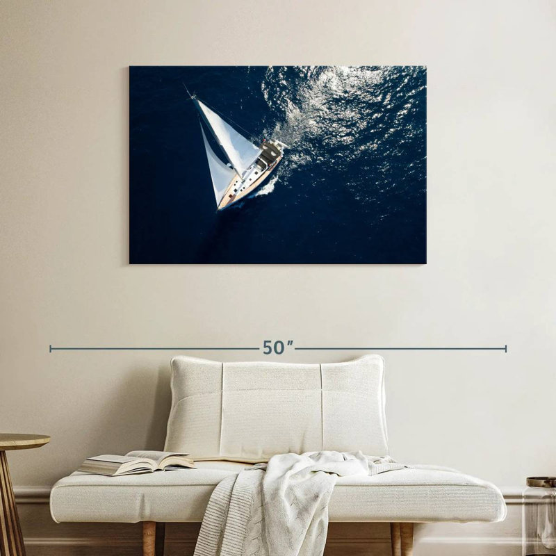 Mehar Yachting On Open Sea, H 26 po x l 39 po